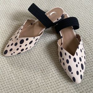 New super cute slide on shoes size 9. Never worn